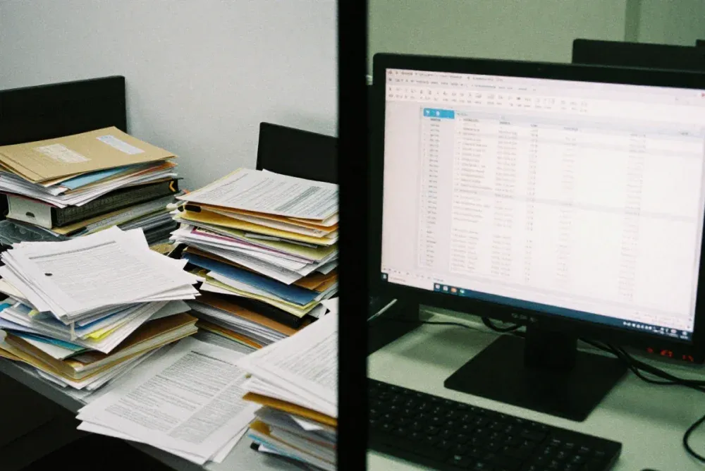 圖說: 系統導入前後的差異,不僅僅是介面的改變,更是工作效率與管理心境的巨大反差。